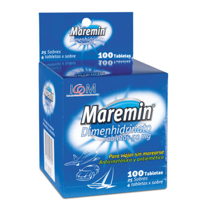 Maremin 50 Mg 100 Tabletas 1