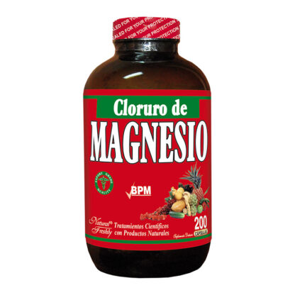 Cloruro De Magnesio 200 Capsulas Nf 1