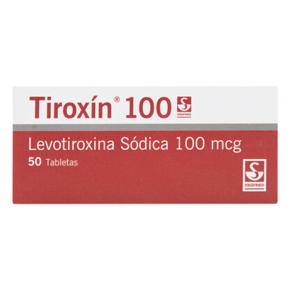 Tiroxin 100 Mcg 50 Tabletas 1