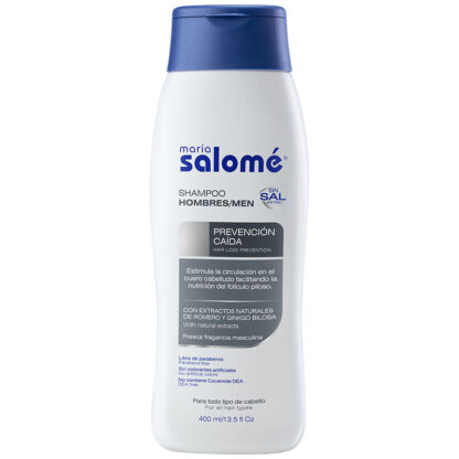 Shampoo Sin Sal Maria Salome Hombre 400 Ml 1