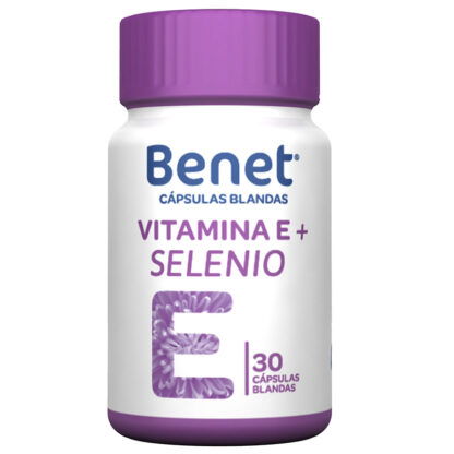 Benet Vit.E+Selenio 30 Capsulas Blandas 1
