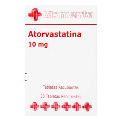 Atorvastatina 10 Mg 30 Tabletas Momenta 1