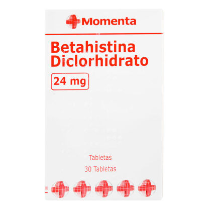 Betahistina 24 Mg 30 Tabletas Momenta 1