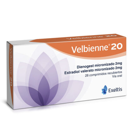 Velbienne 20 2 Mg 28 Comprimidos 1