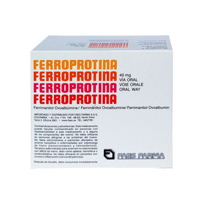 Ferroprotina 40 Mg 30 Sobres (3%+)(Pae) 1